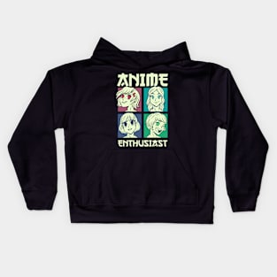 Anime Enthusiast Kids Hoodie